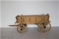 Miniatuur boerenwagen in het Karrenmuseum Essen
